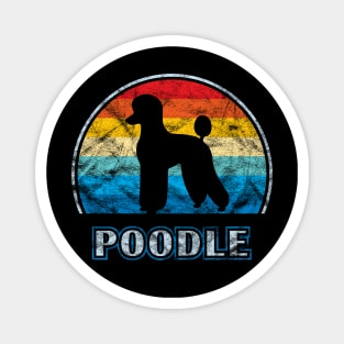 Poodle Vintage Design Dog Magnet